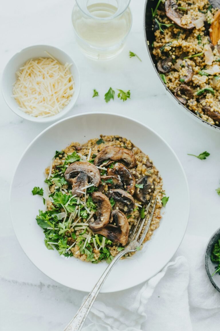 How to Make Creamy Mushroom Risotto the Right Way